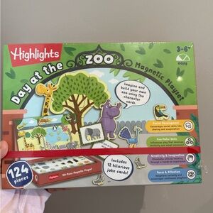 Highlights day at the zoo Magnetic Playset - Multicolor